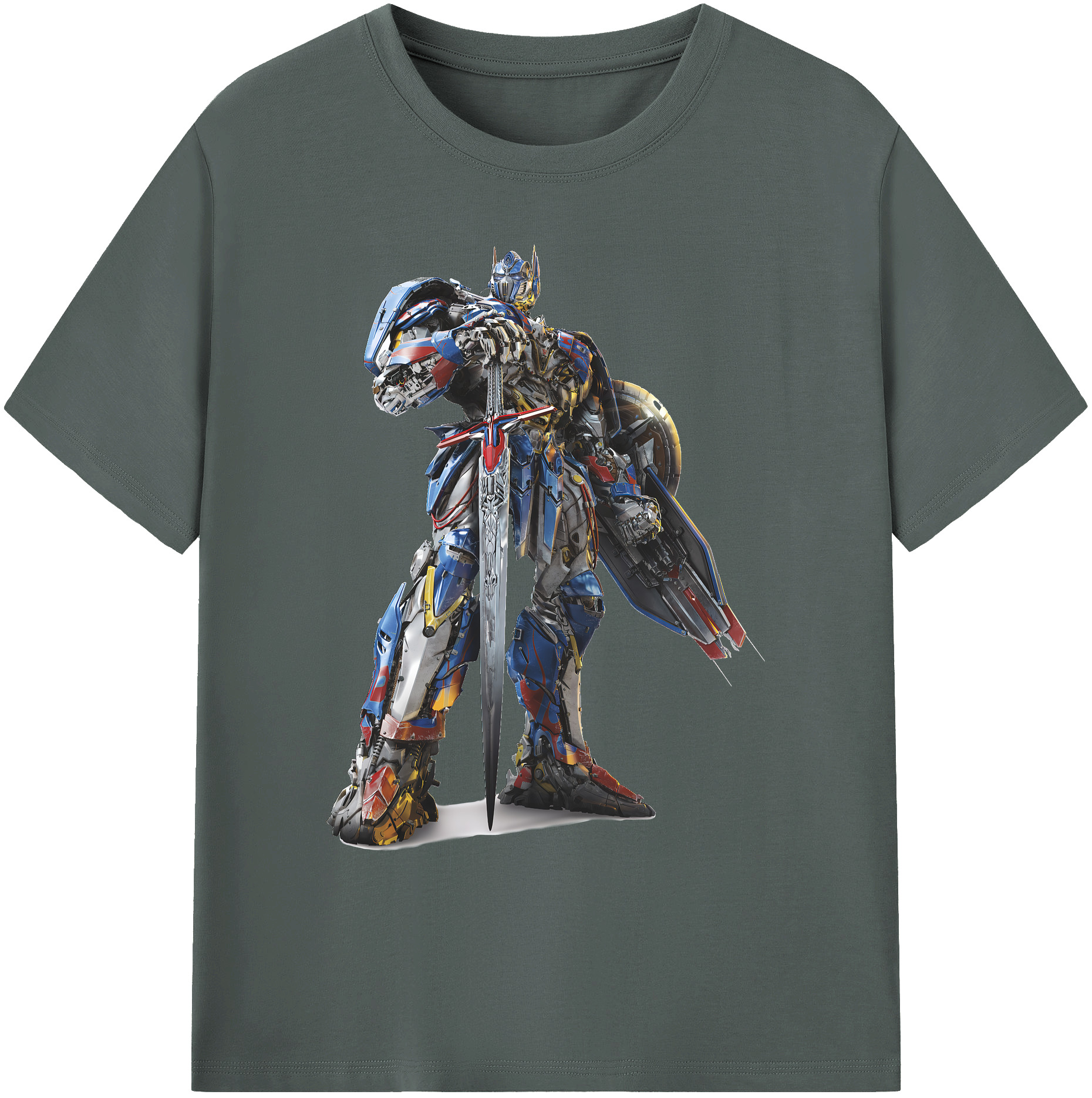 （画像用） Transformers トランスフォーマー 綿100％ メンズ半袖Tシャツ｜肌触りやわらか＆通気性